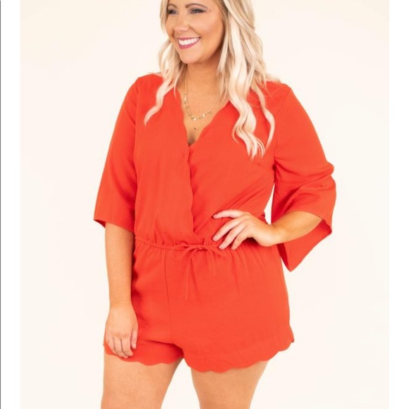 Chic Soul Other - Orange Romper! 🍊